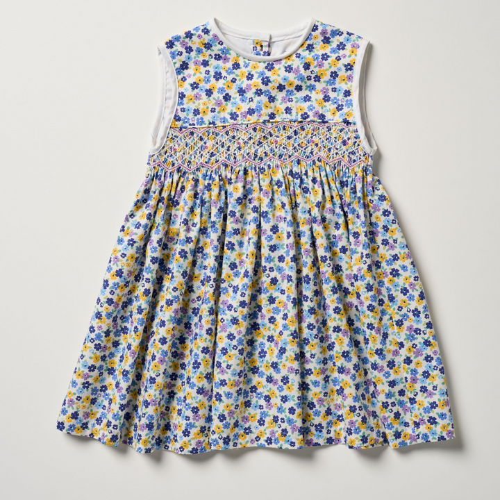 Billy Blue Floral Dress - Smox Rox