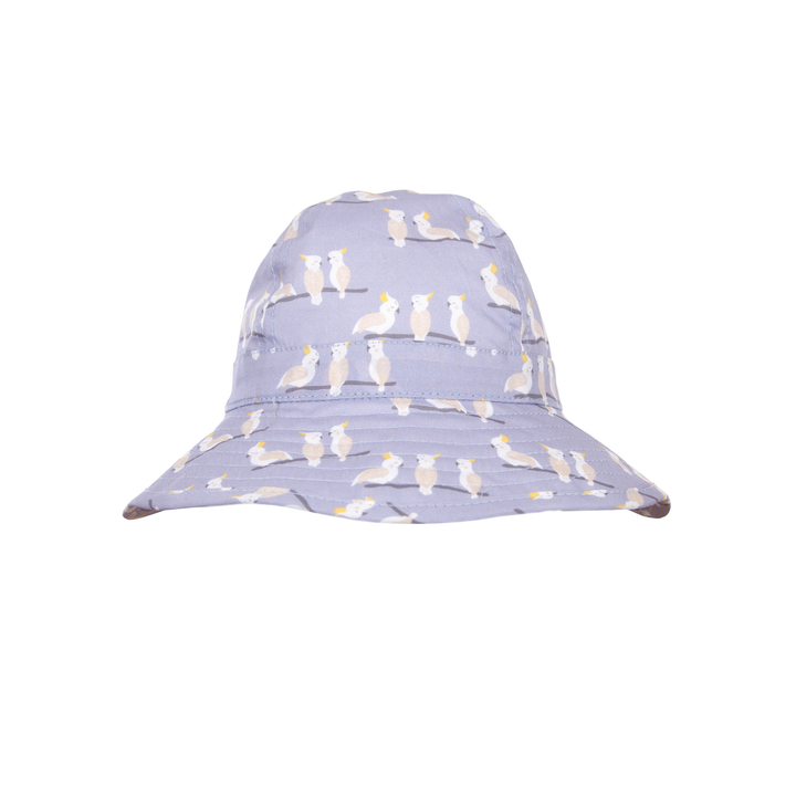 Cockatoo Wide Brim Infant Hat - Lavender