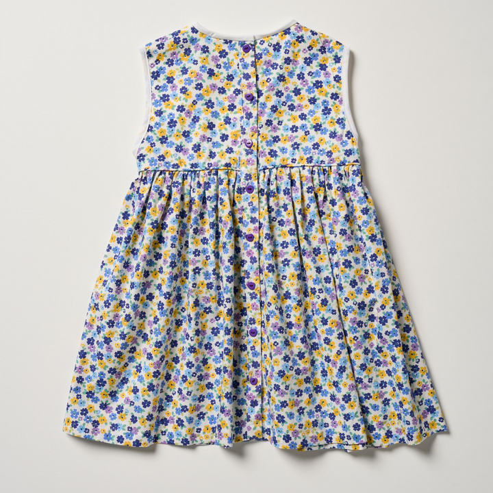 Billy Blue Floral Dress - Smox Rox