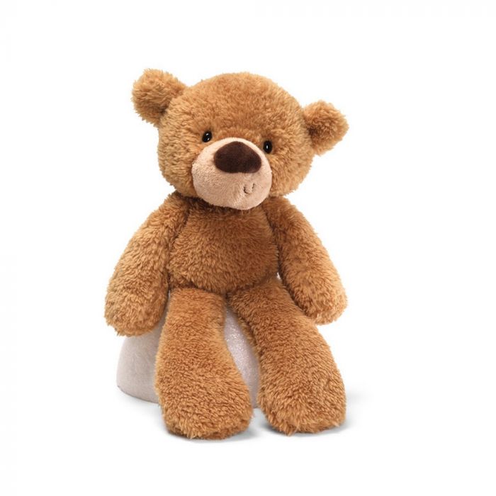 Fuzzy Teddy Bear Soft Toy - Beige