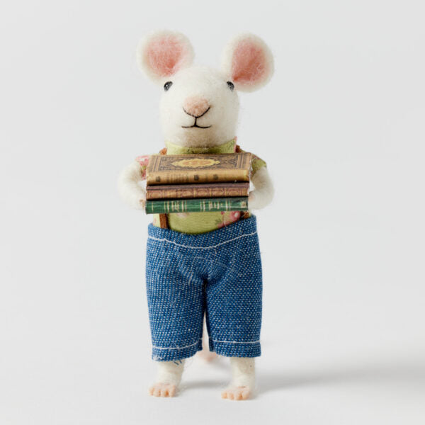 Felt Mouse Figurines - Rosie