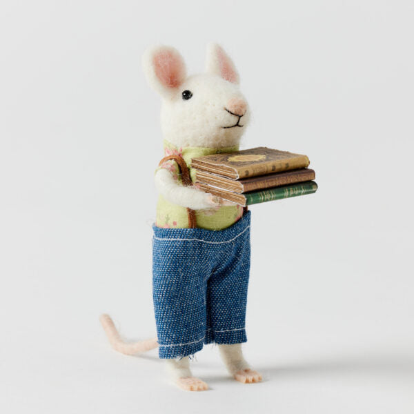Felt Mouse Figurines - Rosie