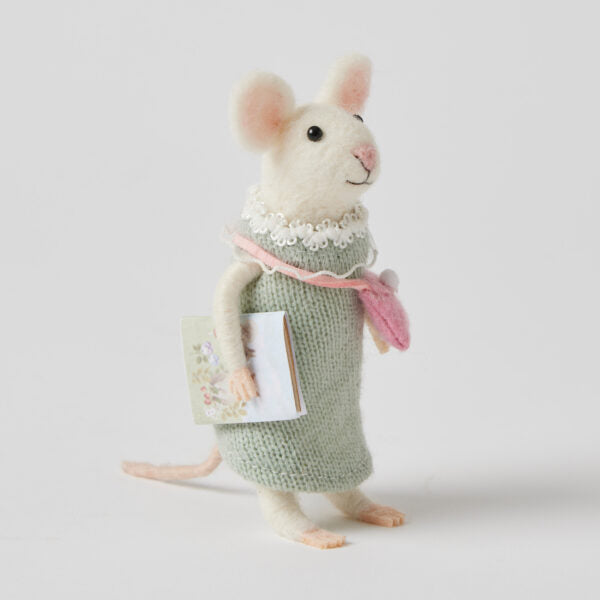 Felt Mouse Figurines - Audrey