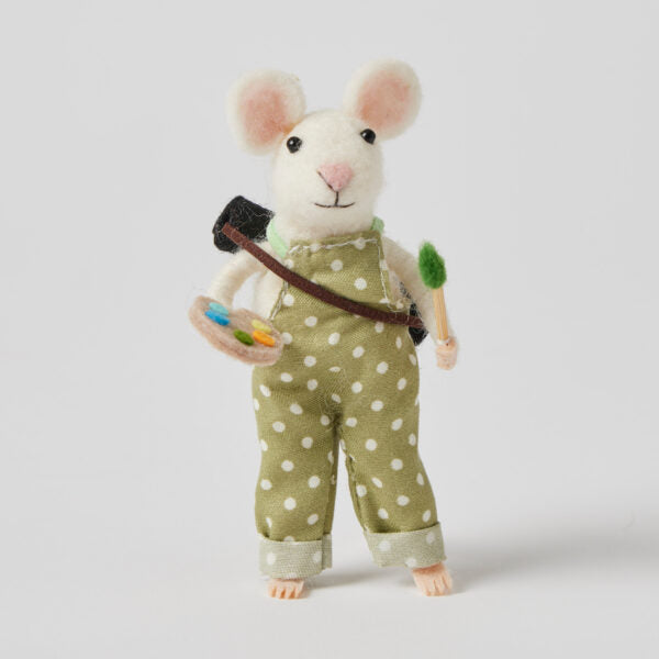 Felt Mouse Figurines - Josie