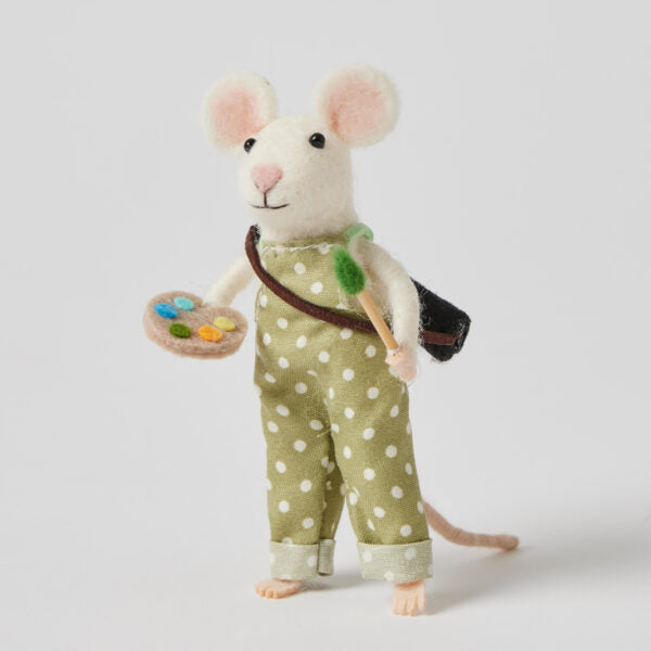 Felt Mouse Figurines - Josie
