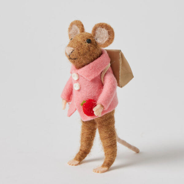 Felt Mouse Figurines - Wendy