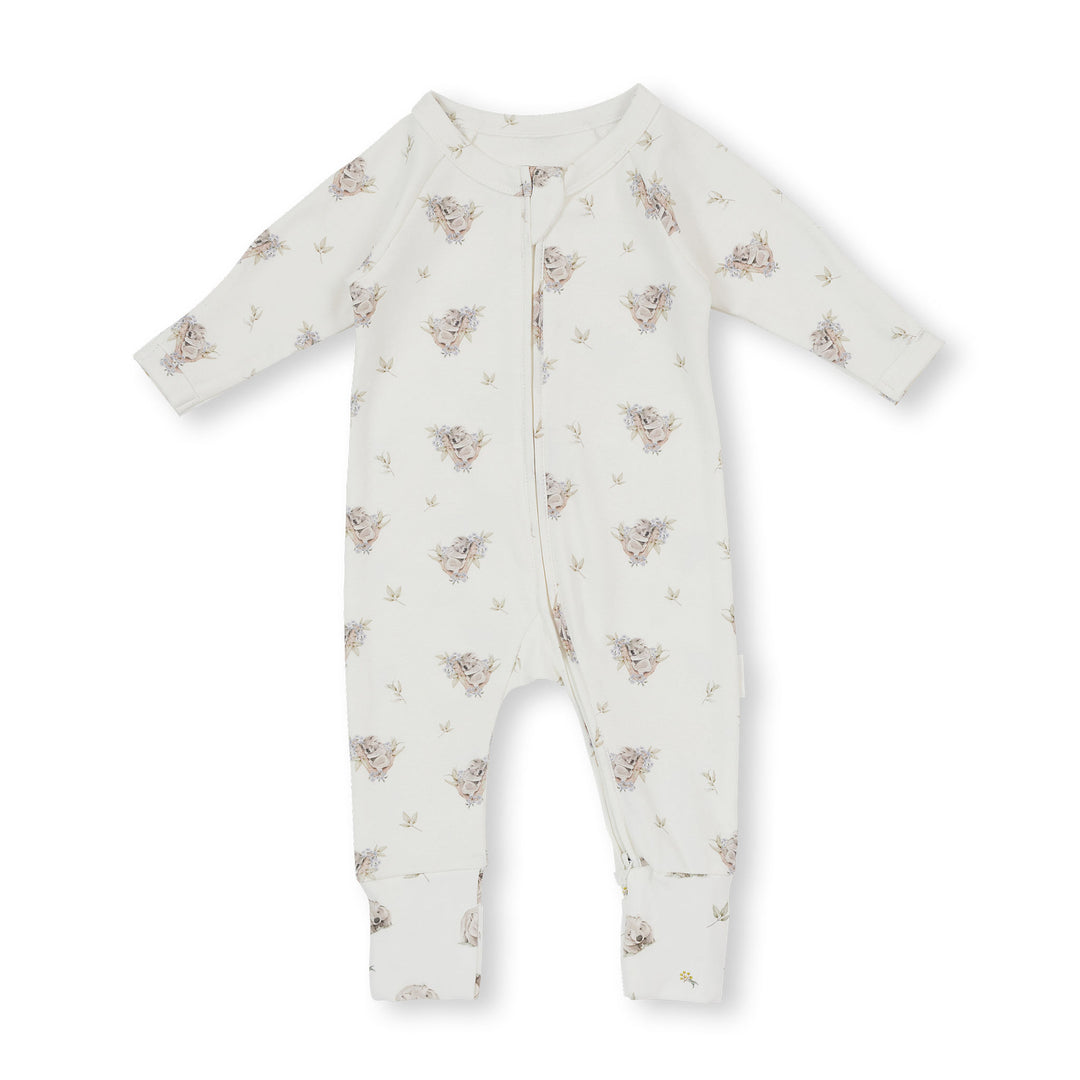 Grayson Zipsuit - Koala