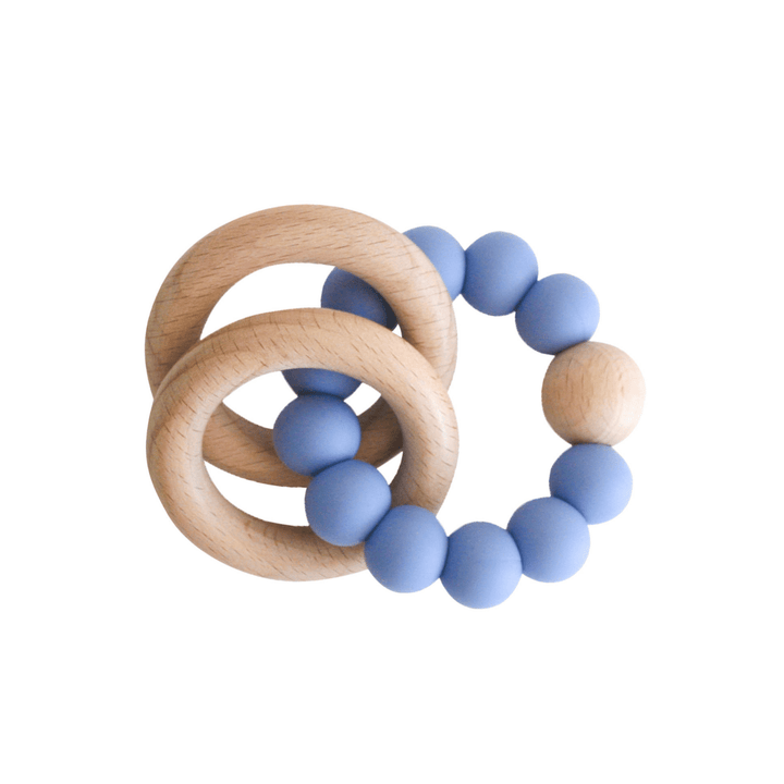 Alimrose Beechwood Teether Rings - Assorted - kateinglishdesigns