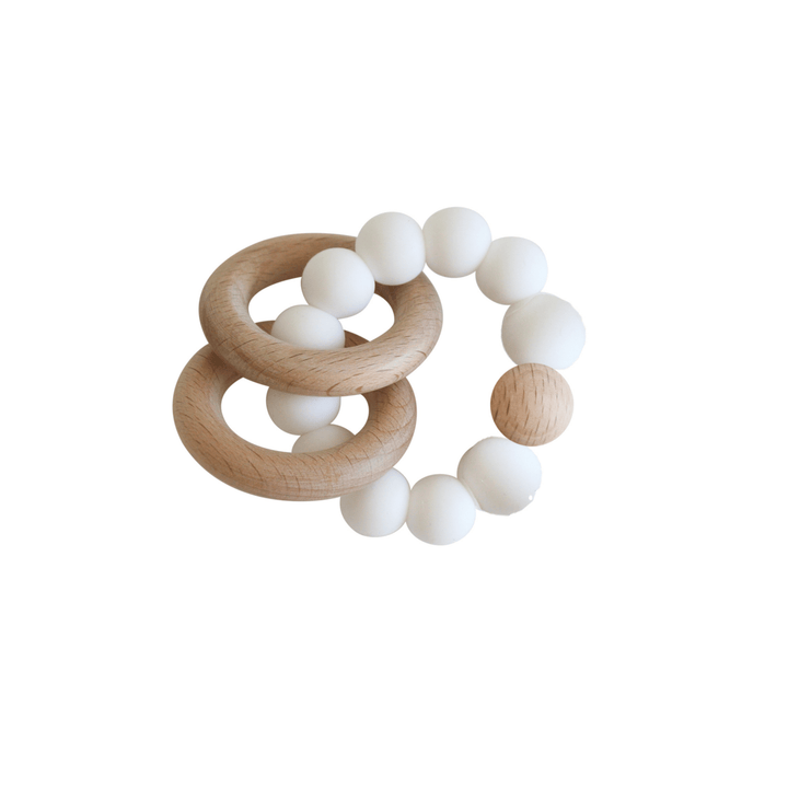 Alimrose Beechwood Teether Rings - Assorted - kateinglishdesigns