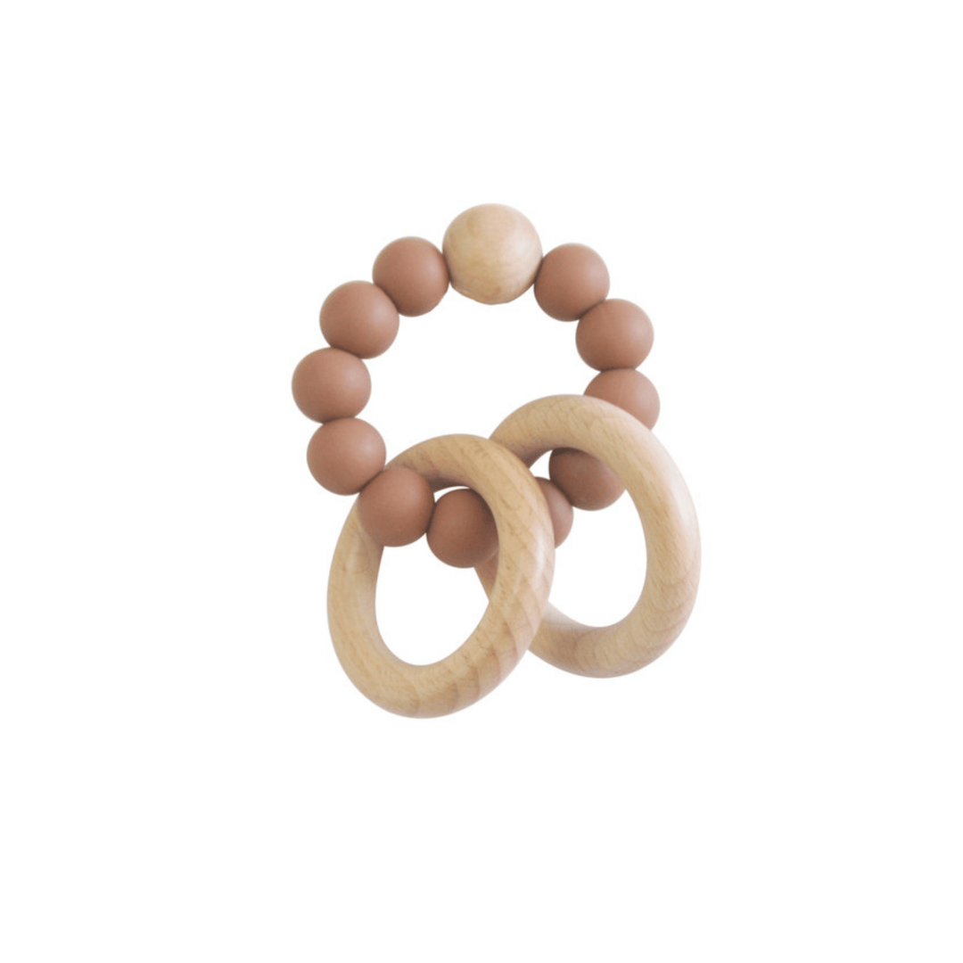 Alimrose Beechwood Teether Rings - Assorted - kateinglishdesigns