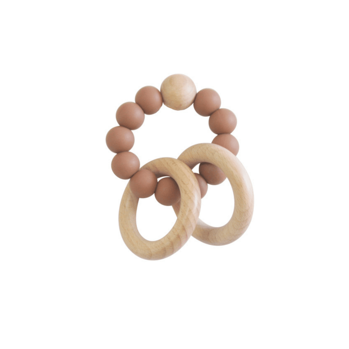 Alimrose Beechwood Teether Rings - Assorted - kateinglishdesigns