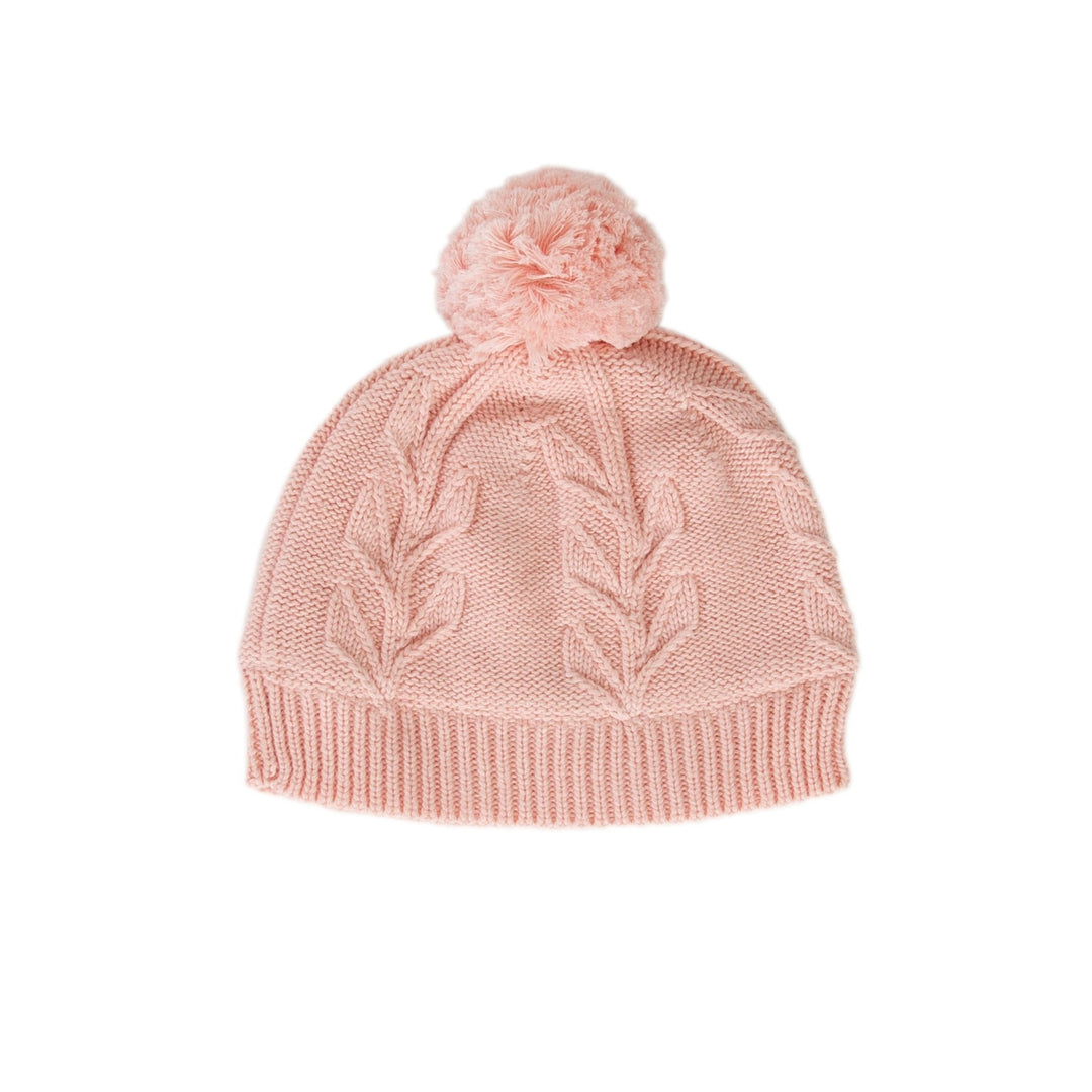 Acorn Garden Beanie - Pink - kateinglishdesigns