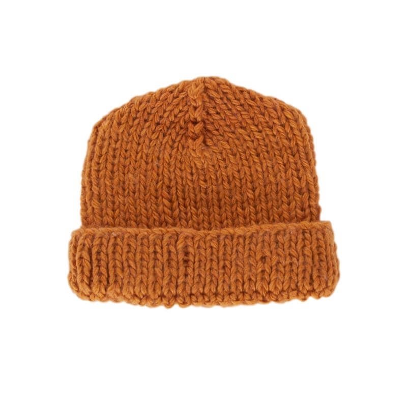 Acorn Kids Freedom Beanie - Caramel - kateinglishdesigns