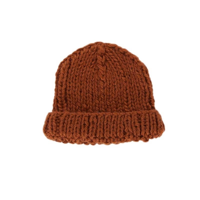 Acorn Kids Freedom Beanie - Toast - kateinglishdesigns