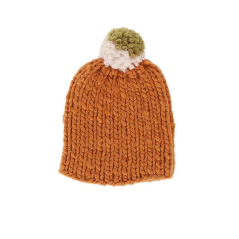 Acorn Kids Journey Chunky Beanie - Caramel - kateinglishdesigns