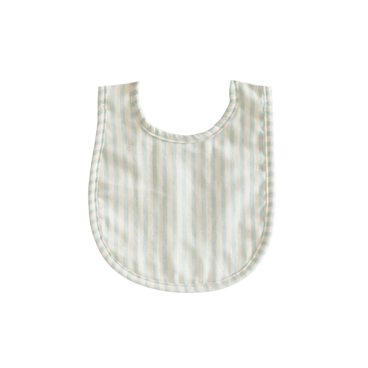 Alimrose Bib - Sage Stripe - kateinglishdesigns