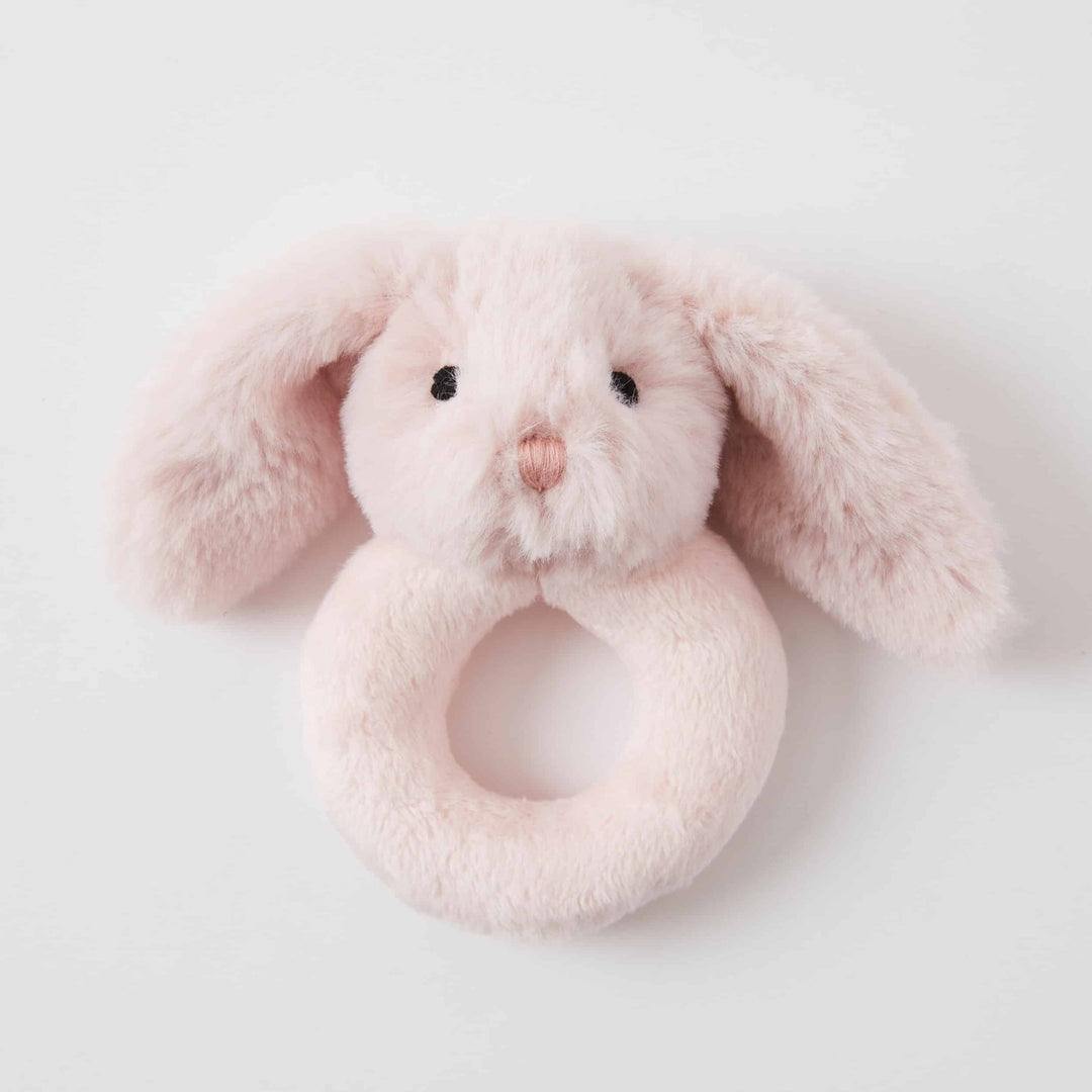 Bunny Rattle - Pink - kateinglishdesigns