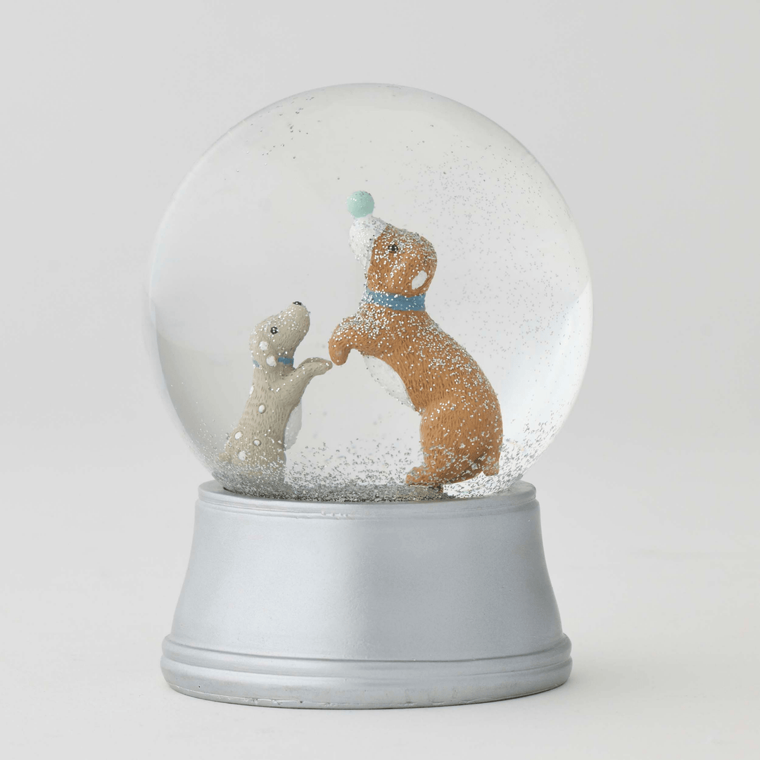 Puppy Play - Snow Globe - kateinglishdesigns
