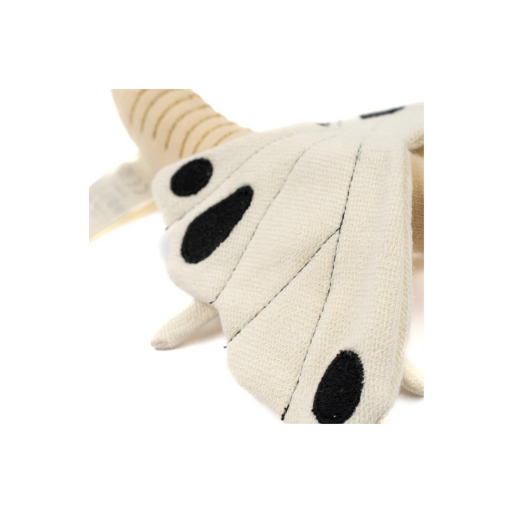 Butterfly Baby Rattle - Natural