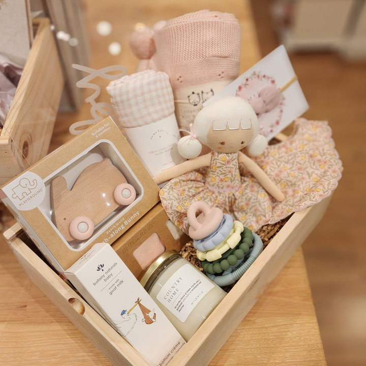 Lily Pink Baby Girl Hamper