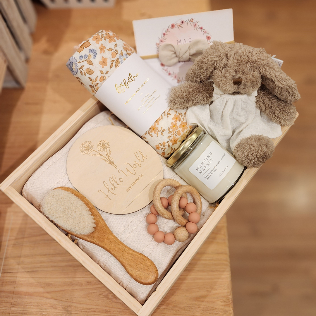 Golden Blossoms Baby Hamper