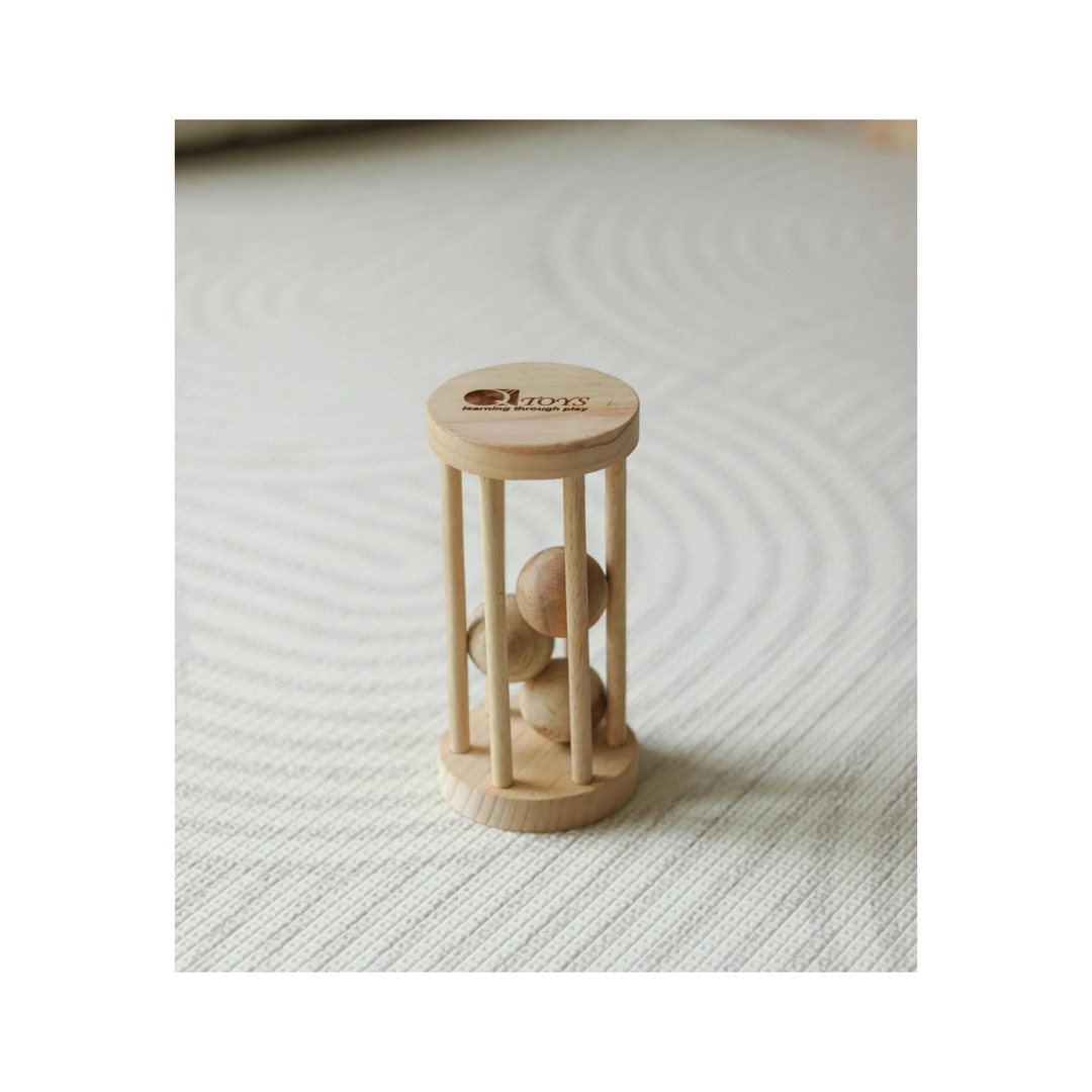 Wooden Ball Rattle