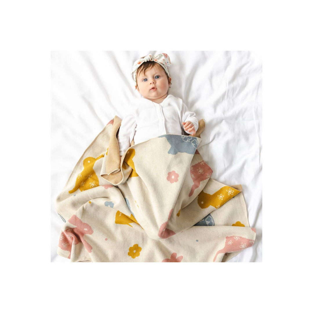 Benny Bunny Baby Blanket