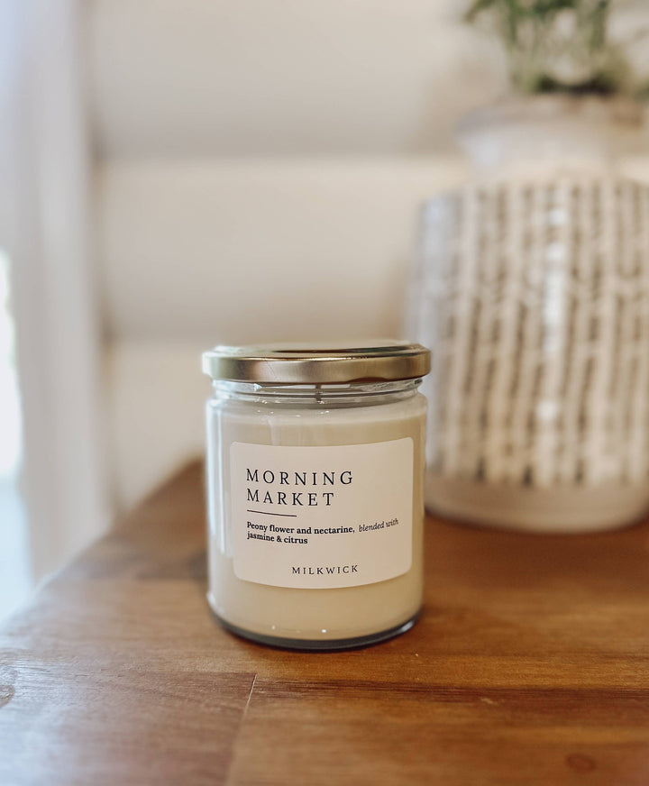 Milkwick Morning Market Soy Candle