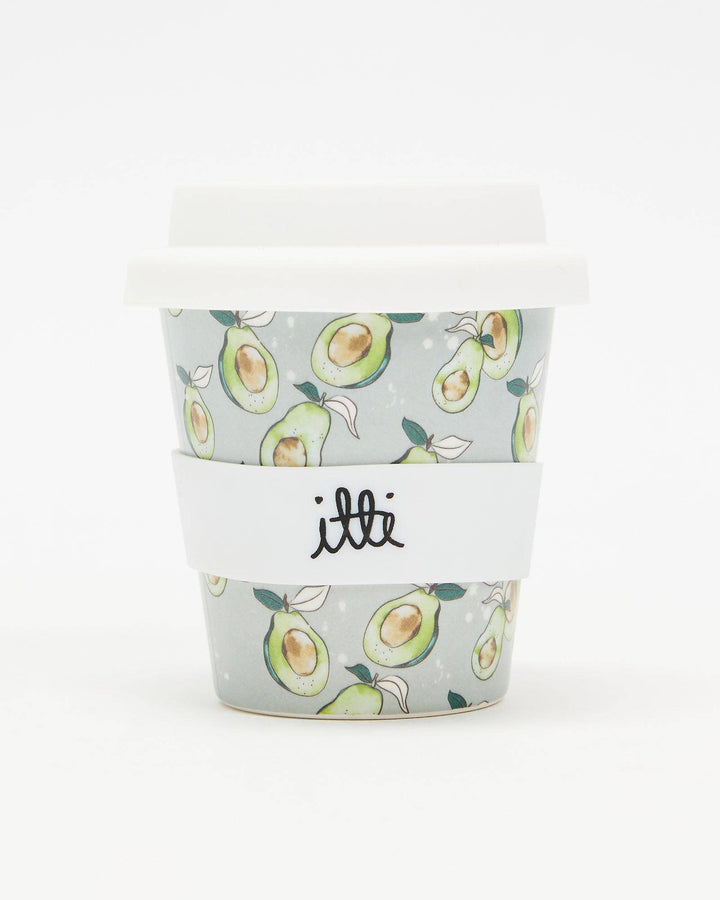 Itti Bamboo Baby Cino Cup + 2 Straws - Avocado