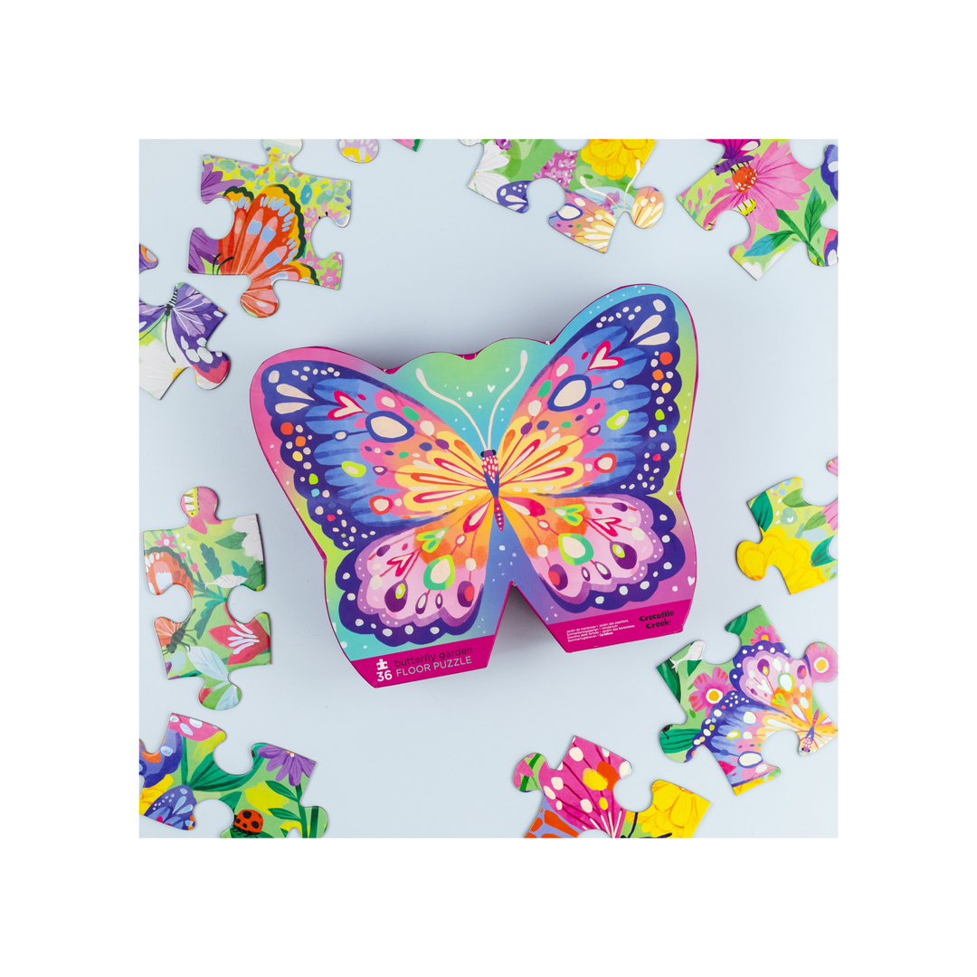 Floor Puzzle 36 pc - Butterfly Garden