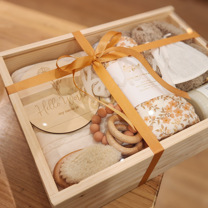 Golden Blossoms Baby Hamper