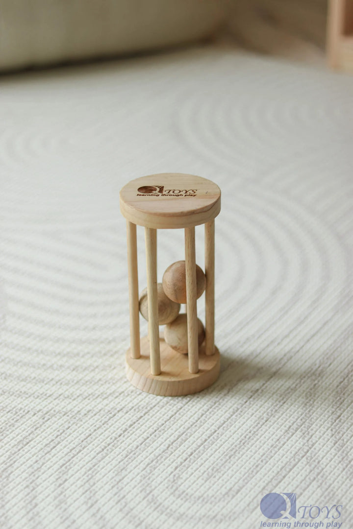 Wooden Ball Rattle