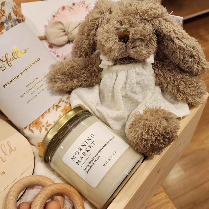 Golden Blossoms Baby Hamper