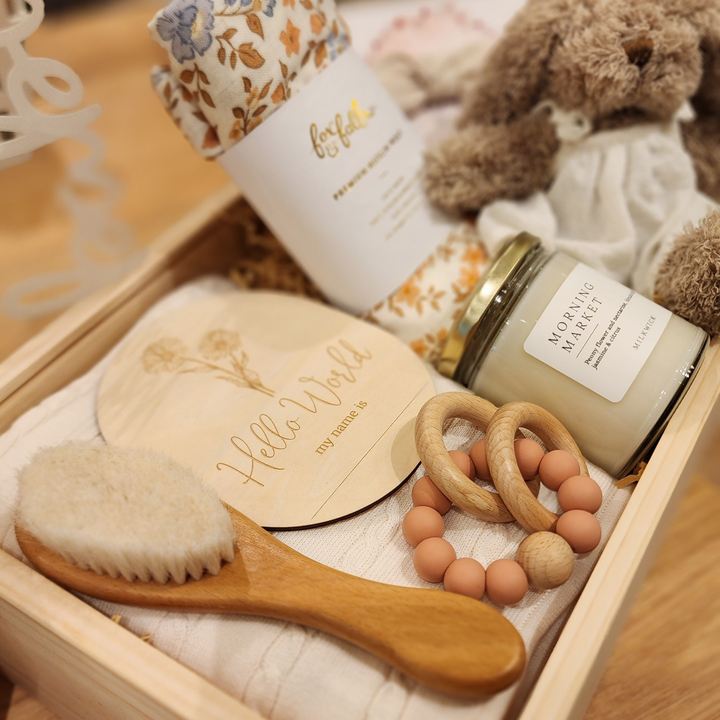 Golden Blossoms Baby Hamper