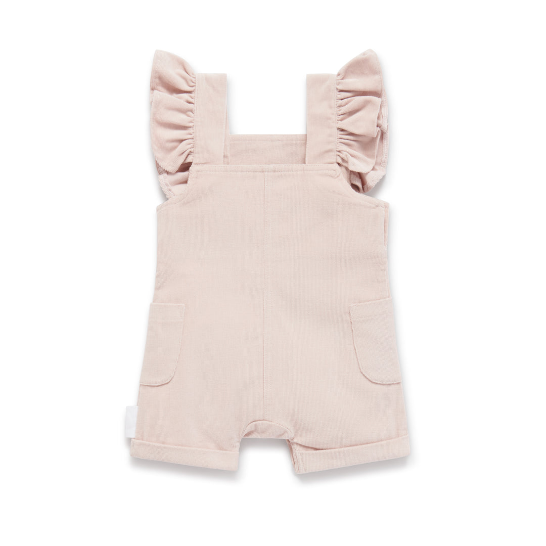 Pink Cord Overalls