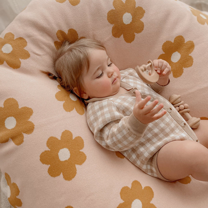 Daisy Chain Baby Blanket