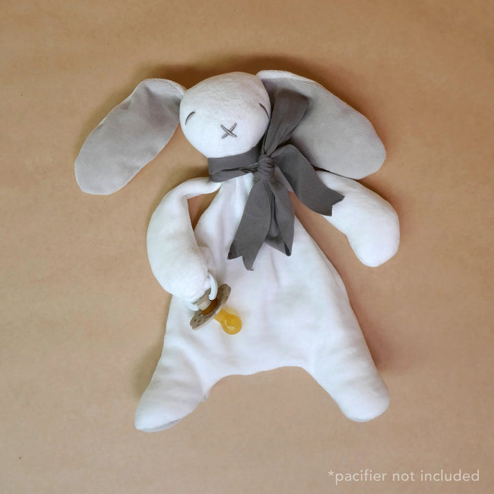 Grey Bunny Baby Comforter Toy - Maud n Lil