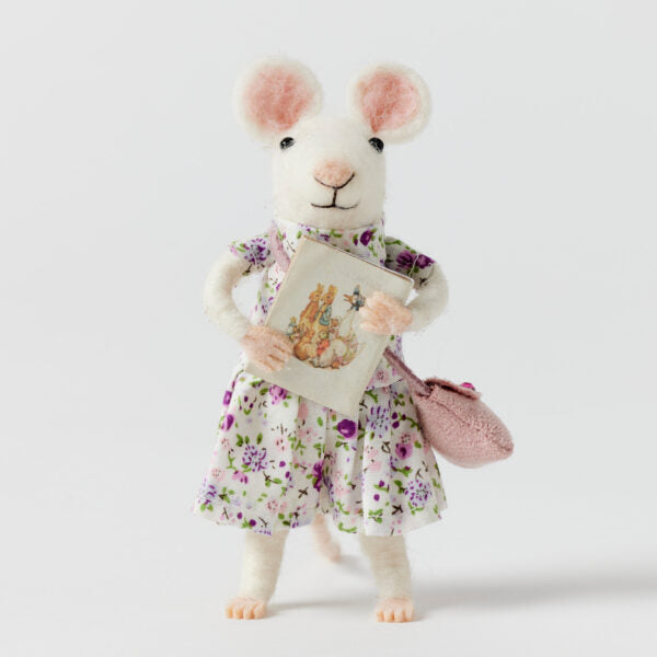 Felt Mouse Figurines - Mimi