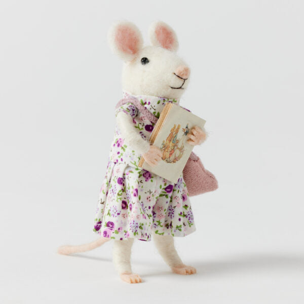 Felt Mouse Figurines - Mimi