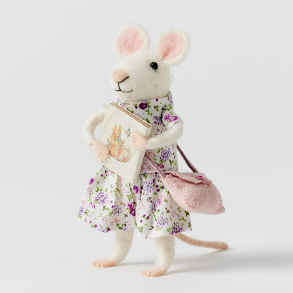 Felt Mouse Figurines - Mimi