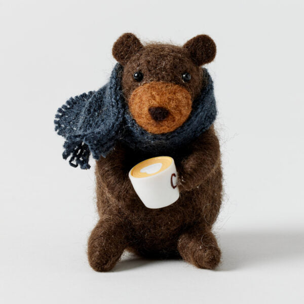 Bubbles Felt Bear