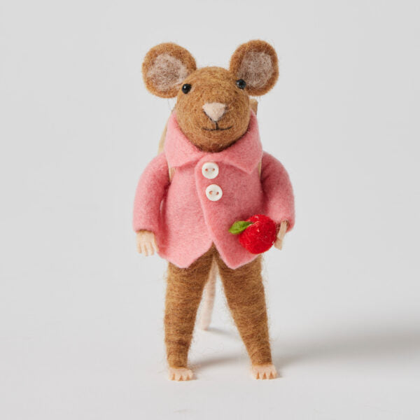 Felt Mouse Figurines - Wendy