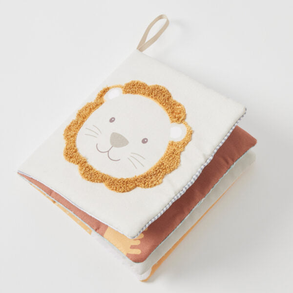 Plush Safari Crinkle Book