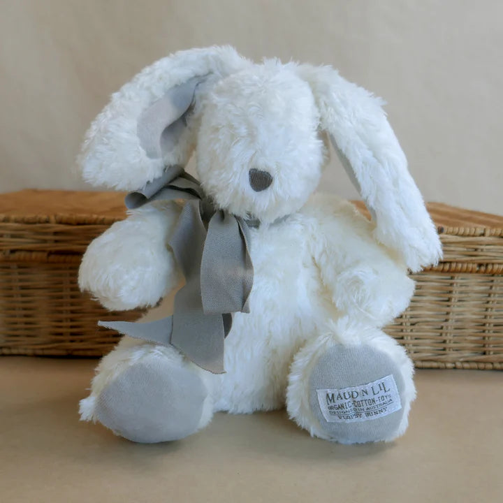 Organic Flopsy Bunny Soft Toy Gift Boxed - Maud n Lil