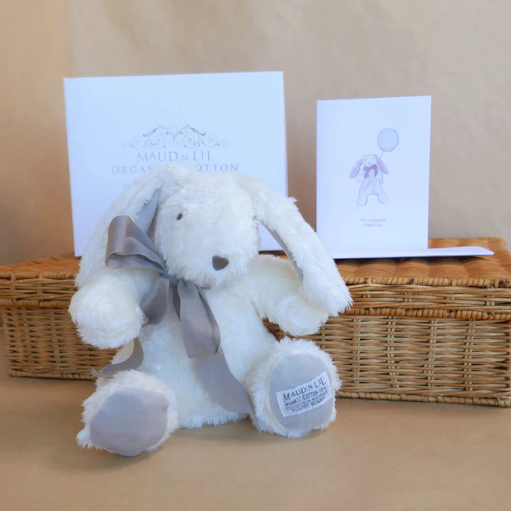 Soft and fluffy white Flospy bunny 