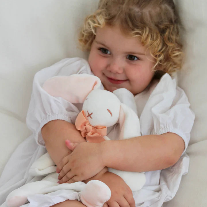 Organic Rose Bunny Comforter - Maud n Lil