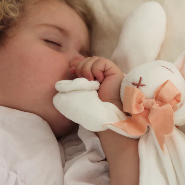 Organic Rose Bunny Comforter - Maud n Lil