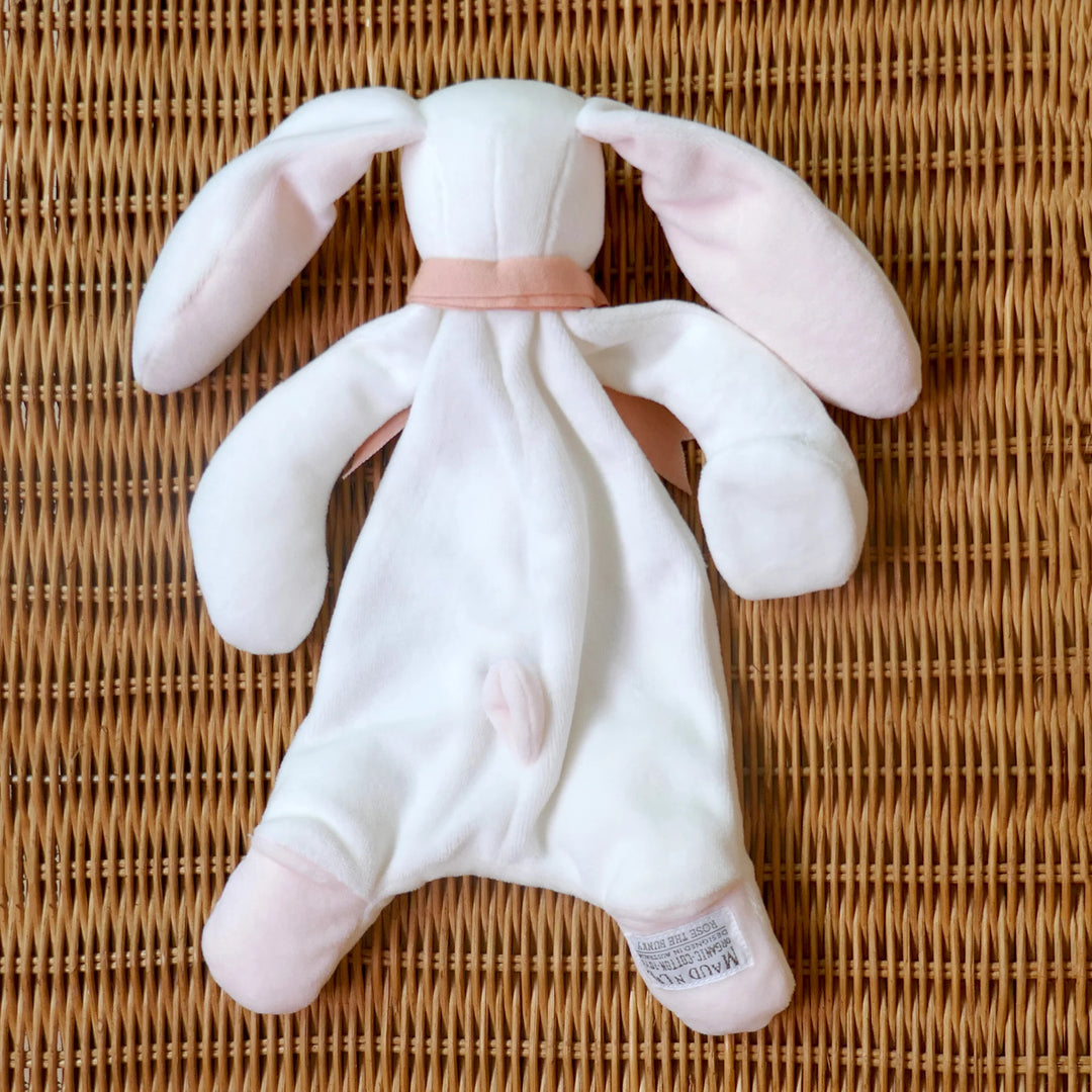 Pink Bunny Baby Comforter Toy - Maud n Lil