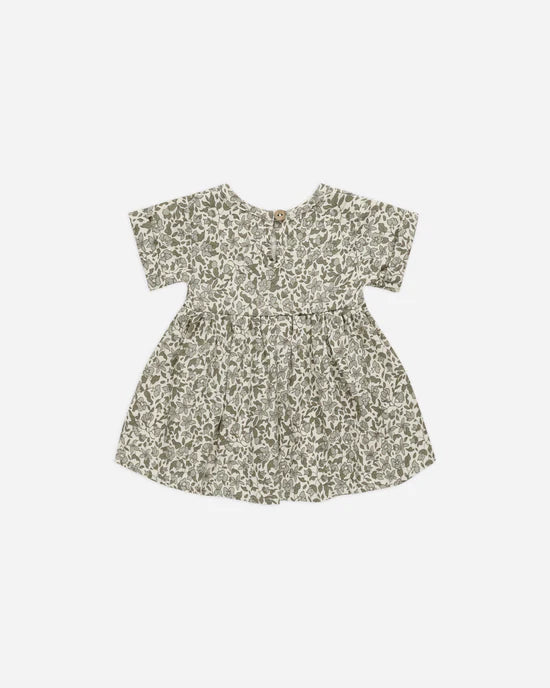 Brielle Dress - Green Garden