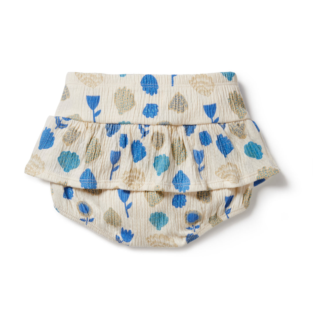 Wilson & Frenchy Ocean Breeze Crinkle Ruffle Nappy Pant